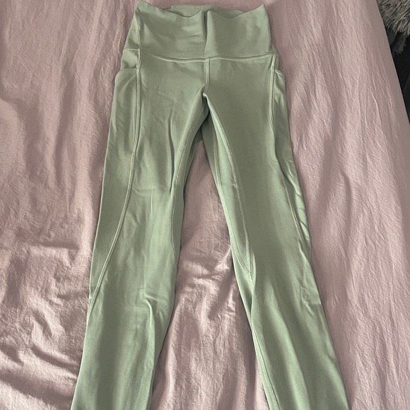 Lululemon align 25 inch with pockets in color Palm Court - Picture 1 of 3